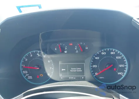 2020 Chevrolet Equinox Fwd Ls из США, поврежденный, VIN 2GNAXHEV3L6243209